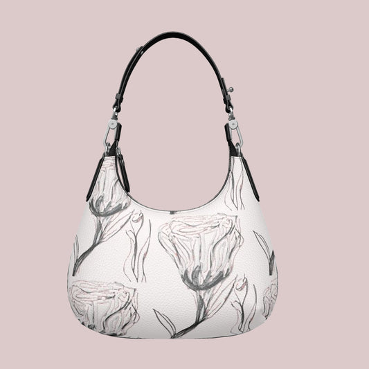 Mini Curved Van Rose in Taupe