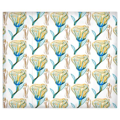 Duvet Van Rose White