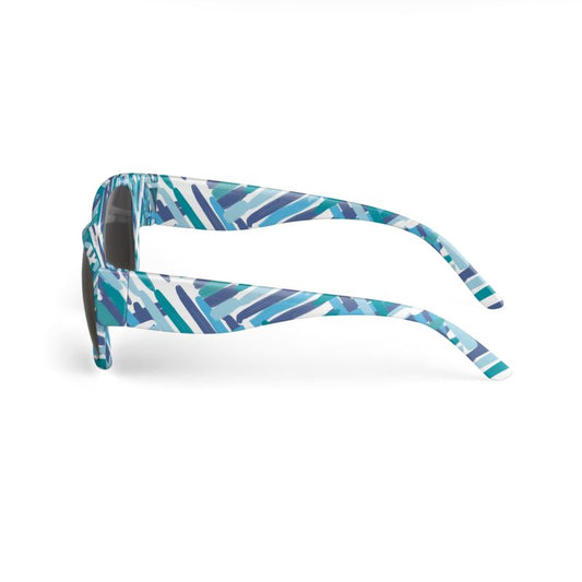 Sunglasses Woven Blue