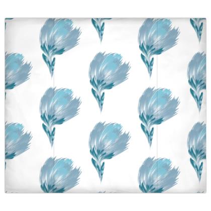 Duvet Artic Petals Azul