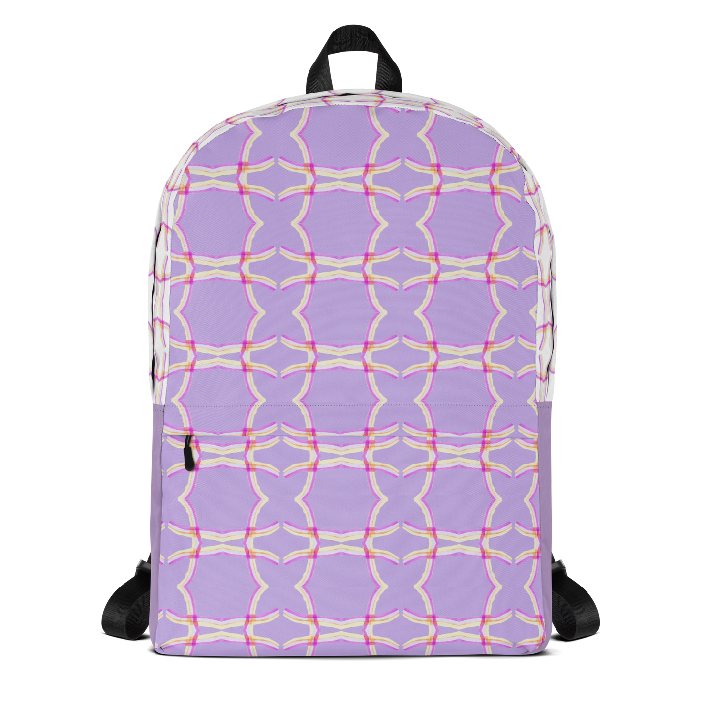 Laptop Backpack Lattice Purple