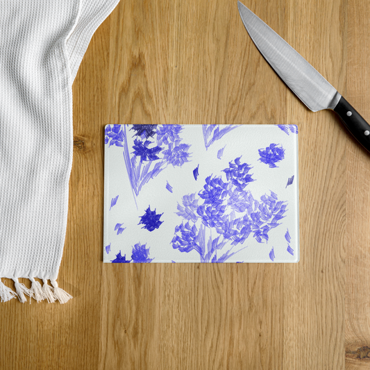 Cutting Board Bloom Purple