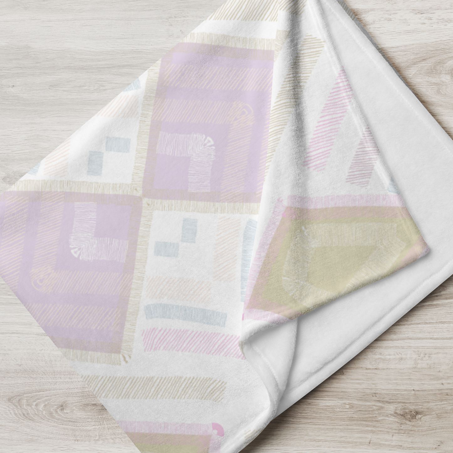 Throw Blanket - Rhombus Pastel