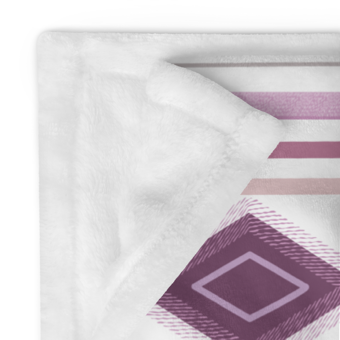 Throw Blanket - Plaid Rhombus