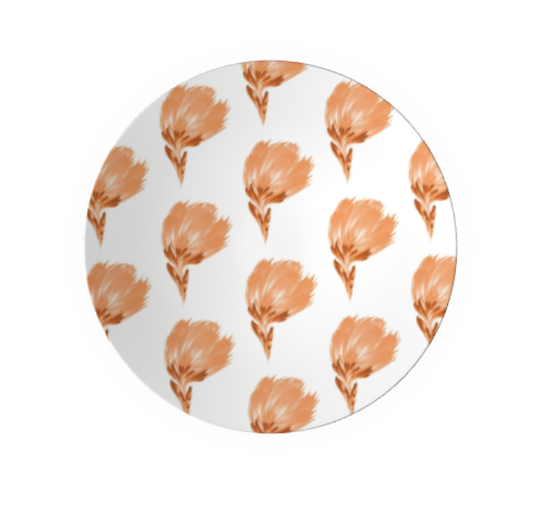 Ornamental Bowl Arctic Petal Orange