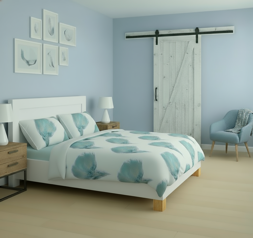 Duvet Artic Petals Azul