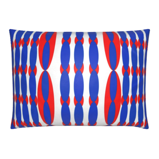Cushion New York Royal Blue and Red