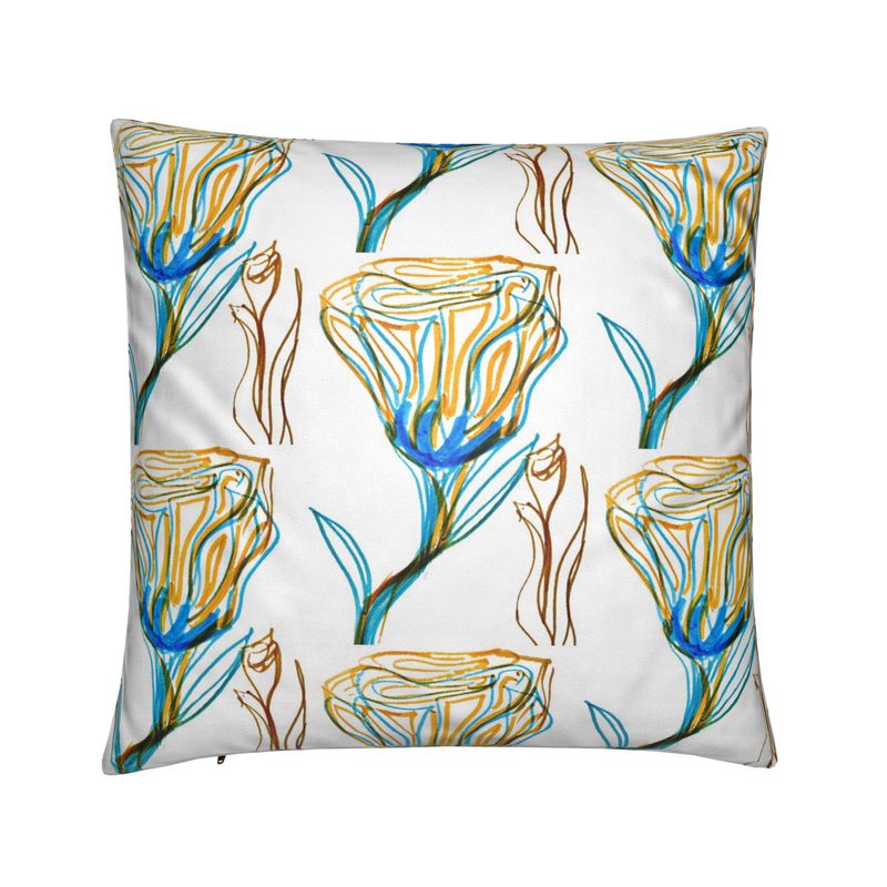 Cushion Van Rose White