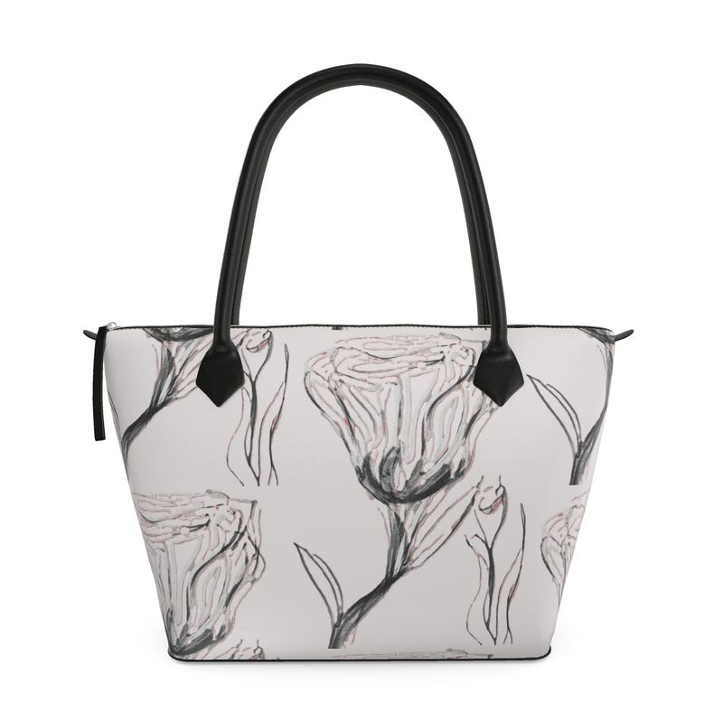 Tote Van Rose in Taupe