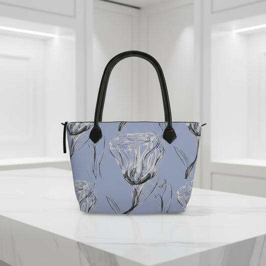 Tote Van Rose in Blue