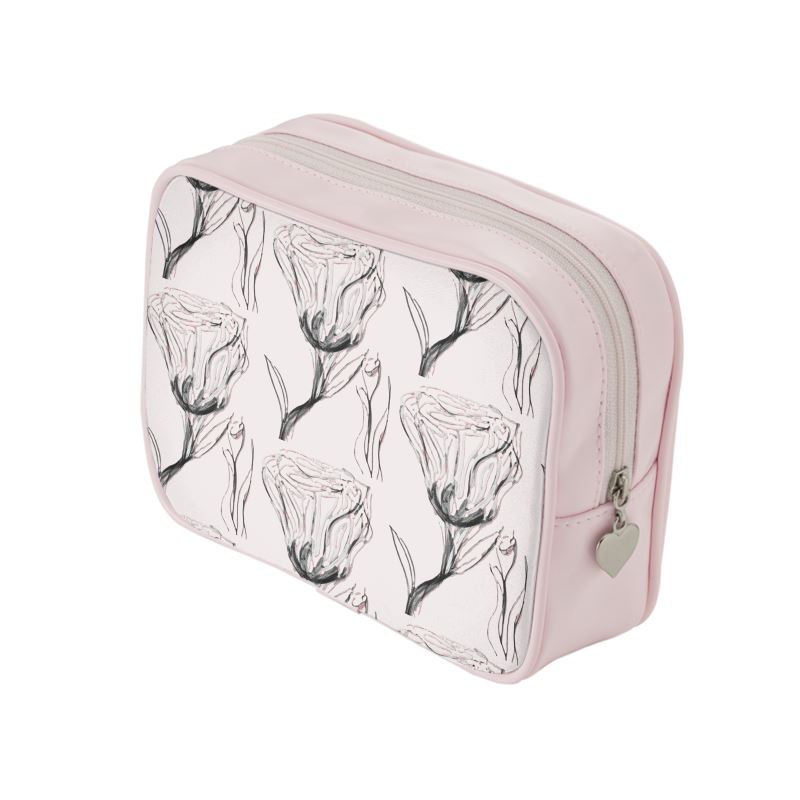 Make Up Bag Van Rose Taupe