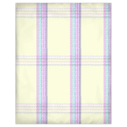 Duvet Tartan Yellow