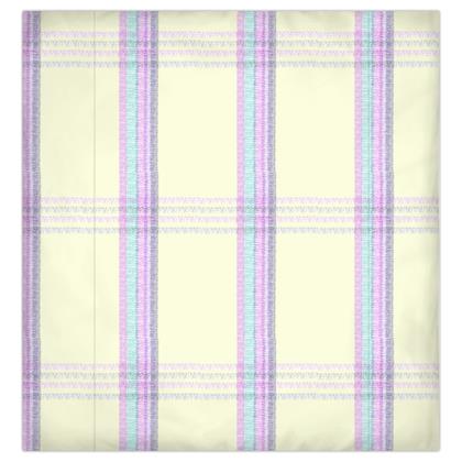 Duvet Tartan Yellow