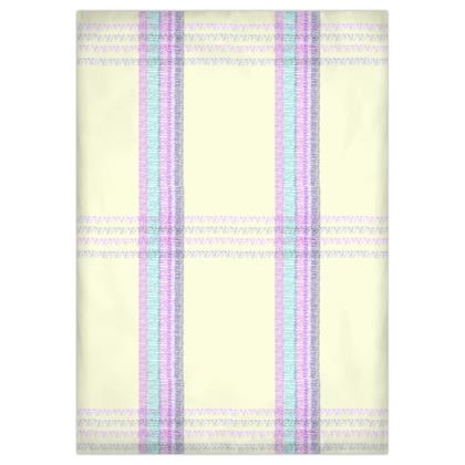 Duvet Tartan Yellow