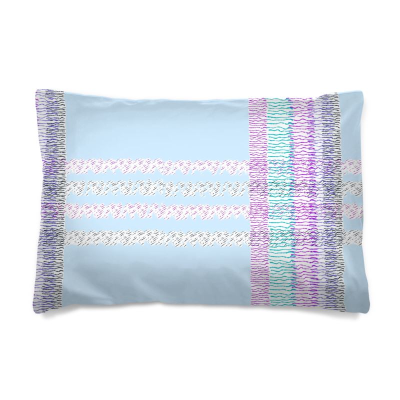 Duvet Tartan Celeste