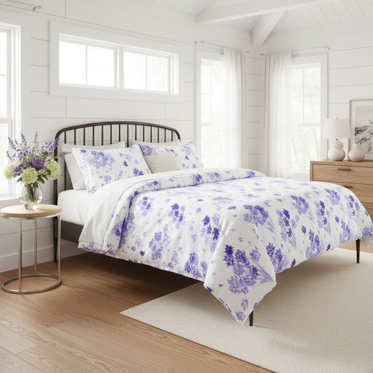 Duvet Garden Whispers Purple