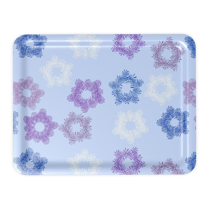 Tray Snow Flakes