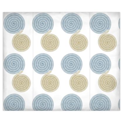 Duvet Spirals Blue