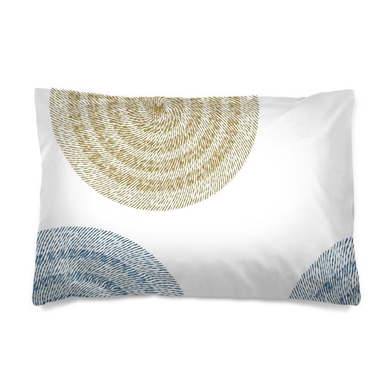 Duvet Spirals Blue