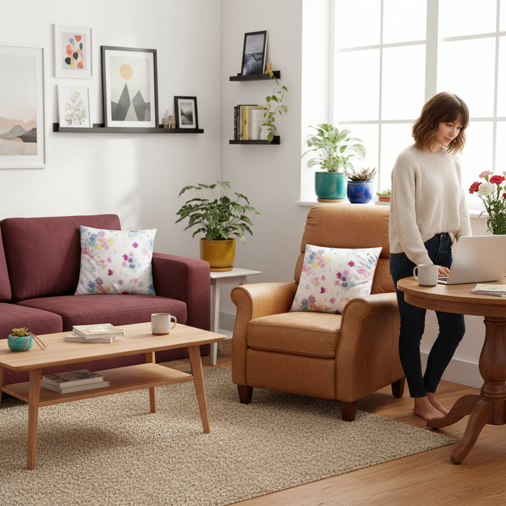 Cushion Garden Whispers Pink