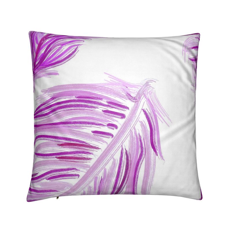 Cushion Feathers Pink