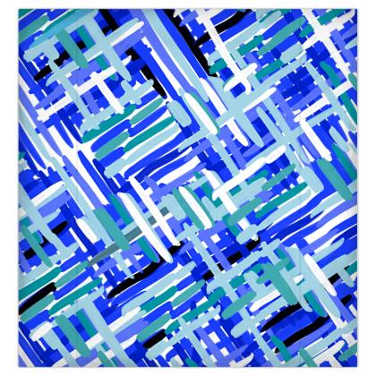 Duvet Woven Blue