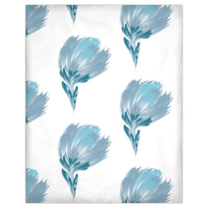 Duvet Artic Petals Azul