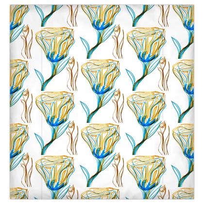 Duvet Van Rose White