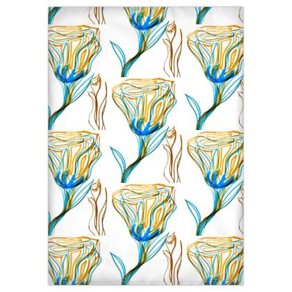 Duvet Van Rose White