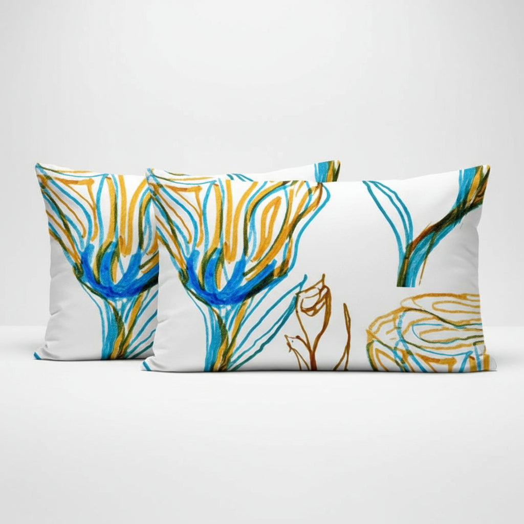 Duvet Van Rose White