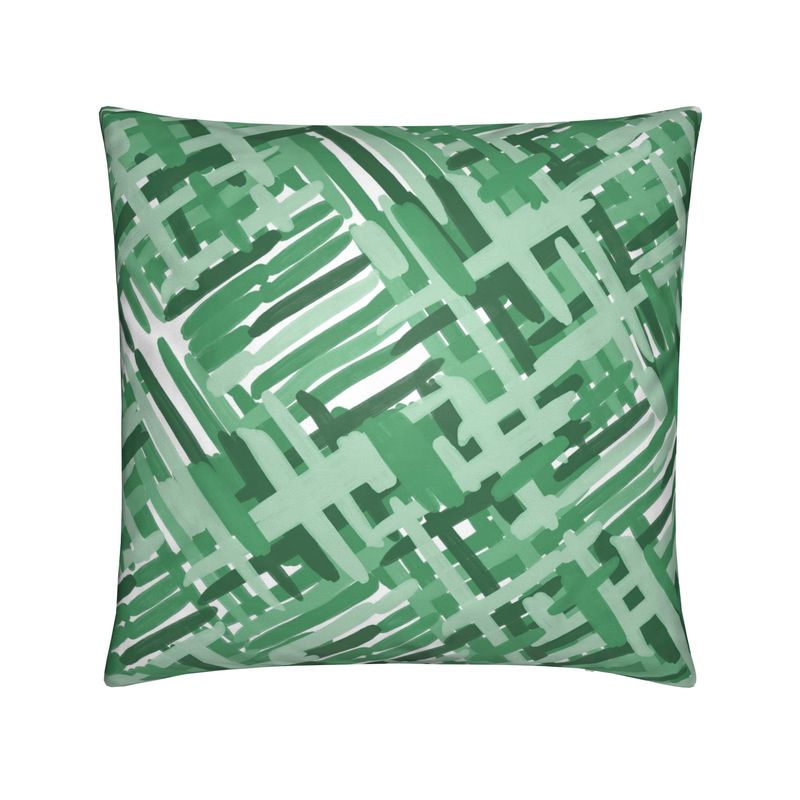 Cushion Woven Green
