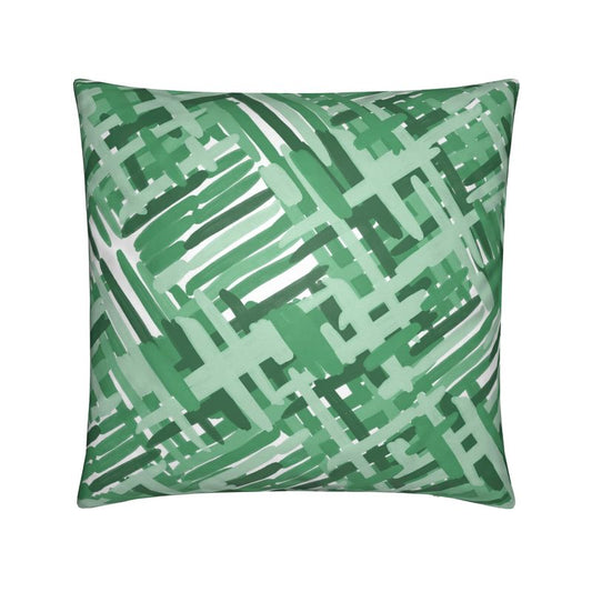 Cushion Woven Green