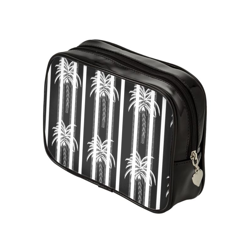 Make Up Bag Tropical Black