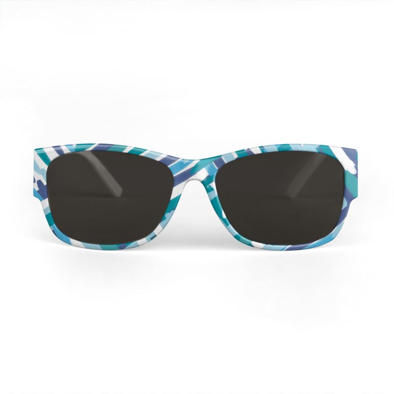 Sunglasses Woven Blue