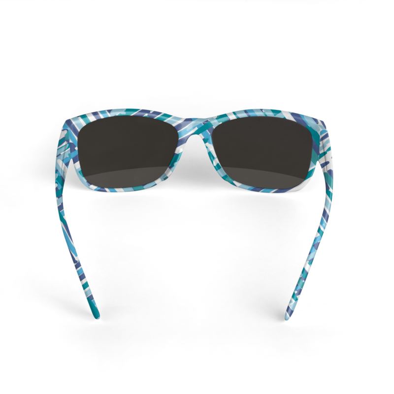 Sunglasses Woven Blue
