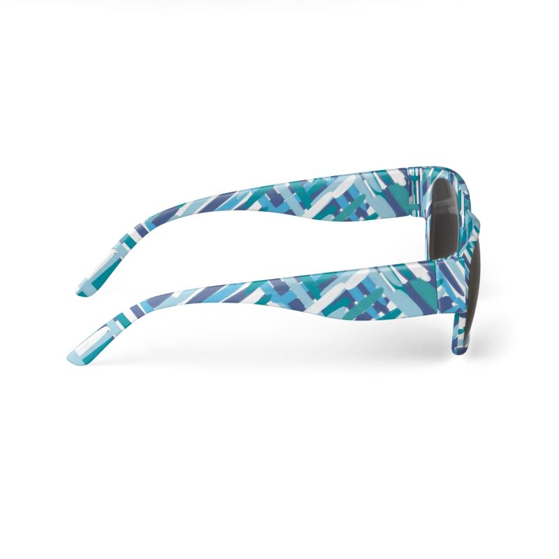 Sunglasses Woven Blue