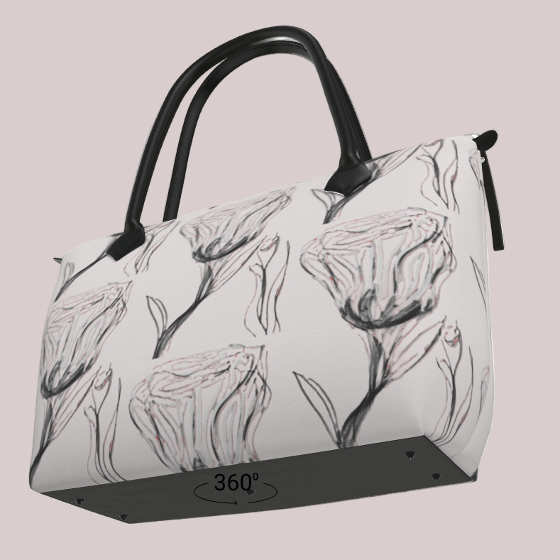 Tote Van Rose in Taupe