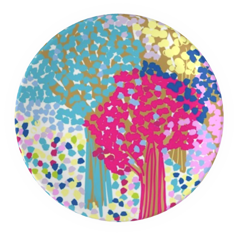 Ornamental Bowl Fantasy Woods