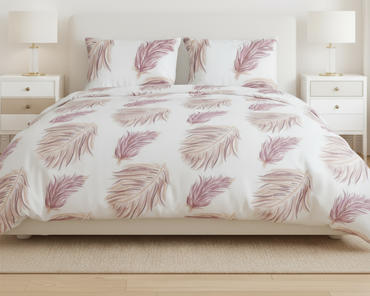 Duvet Feathers Mauve