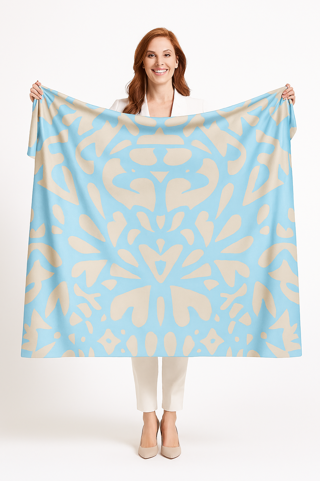 Throw Blanket  - Panther Turquoise