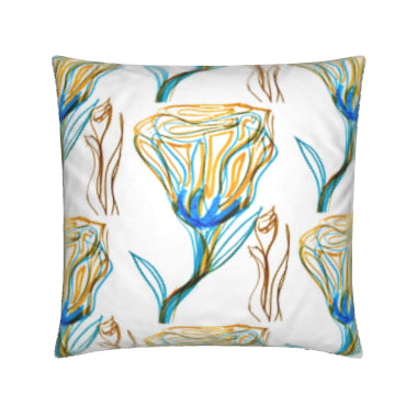 Cushion Van Rose White