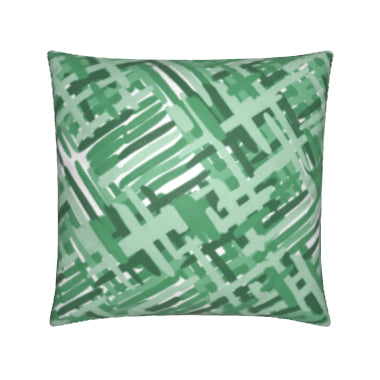 Cushion Woven Green