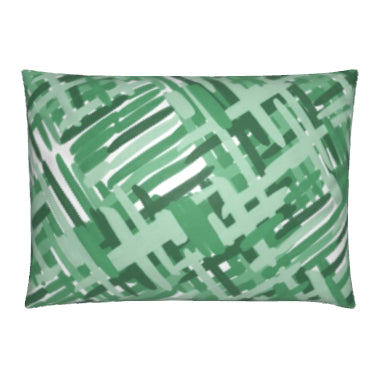Cushion Woven Green