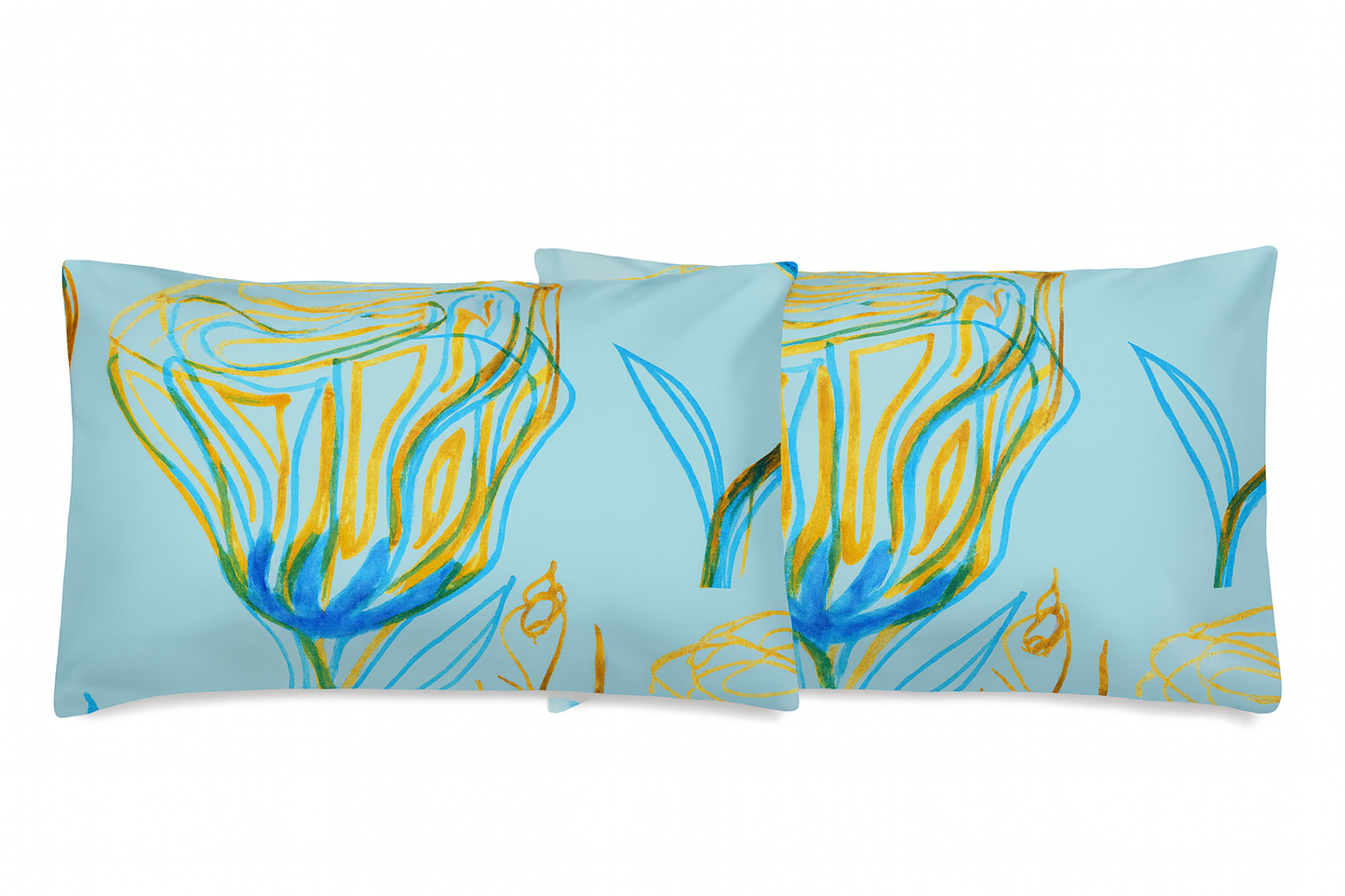 Duvet Van Rose Turquoise