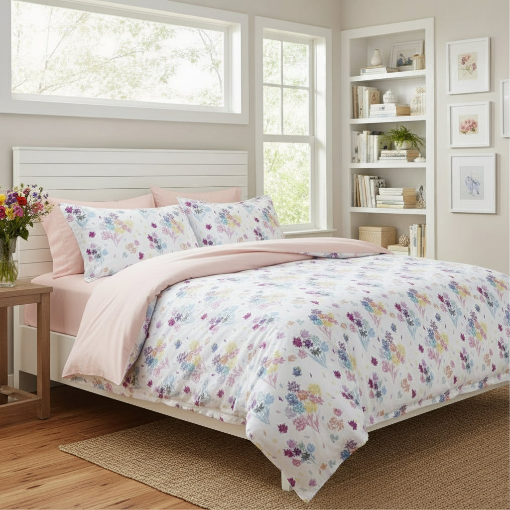 Duvet Garden Whispers White