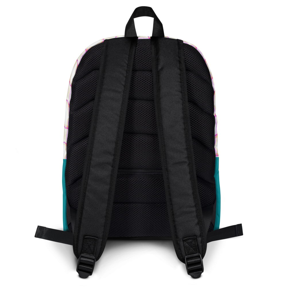 Laptop Backpack Lattice Green