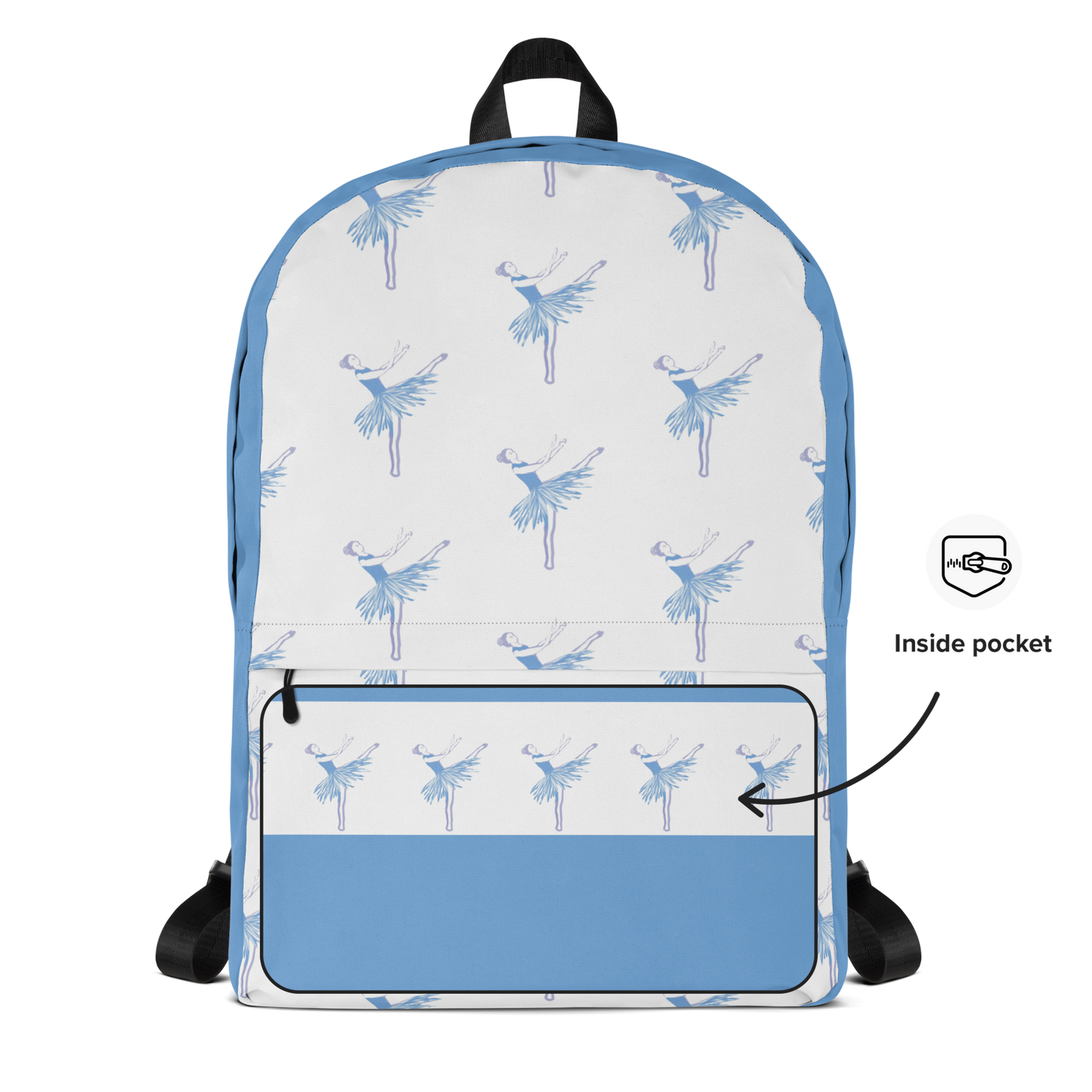 Laptop Backpack Pretty Ballerina