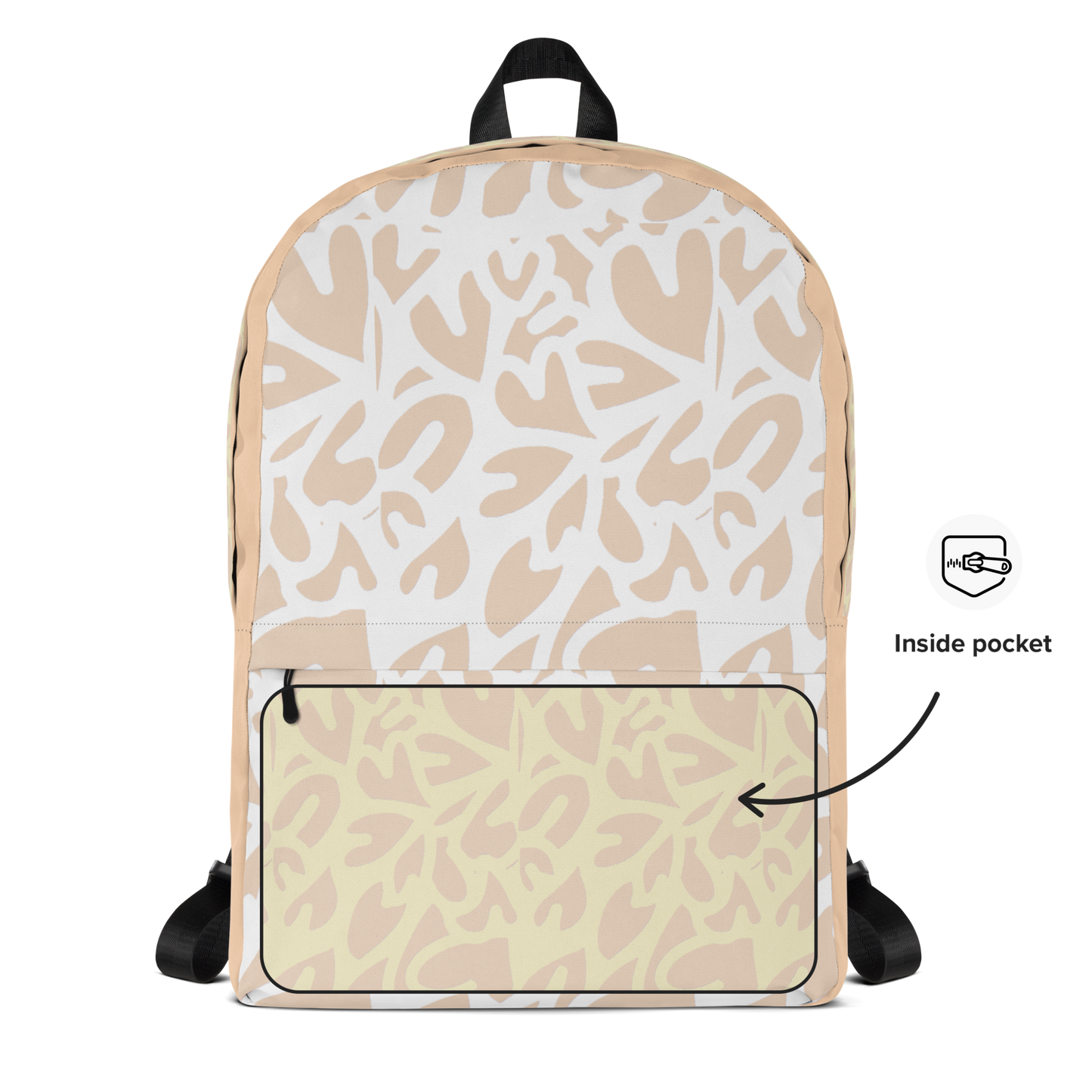 Laptop Backpack Panther Beige