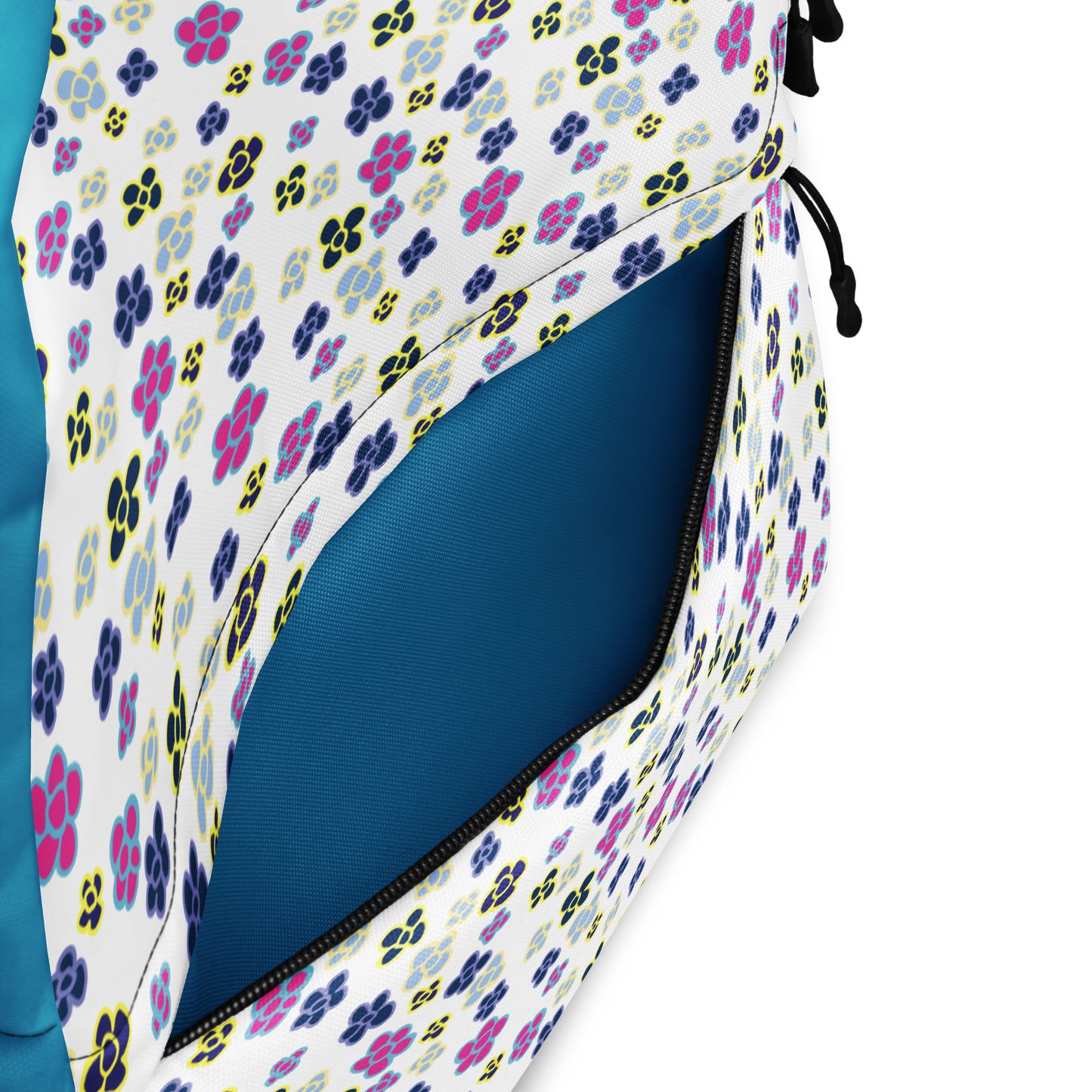 Laptop Backpack Petite Flowers Blue