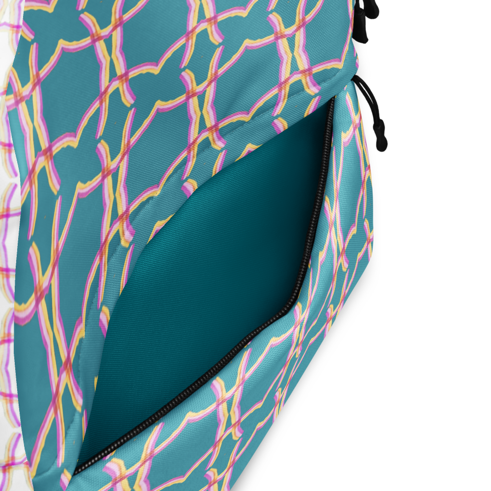 Laptop Backpack Lattice Green